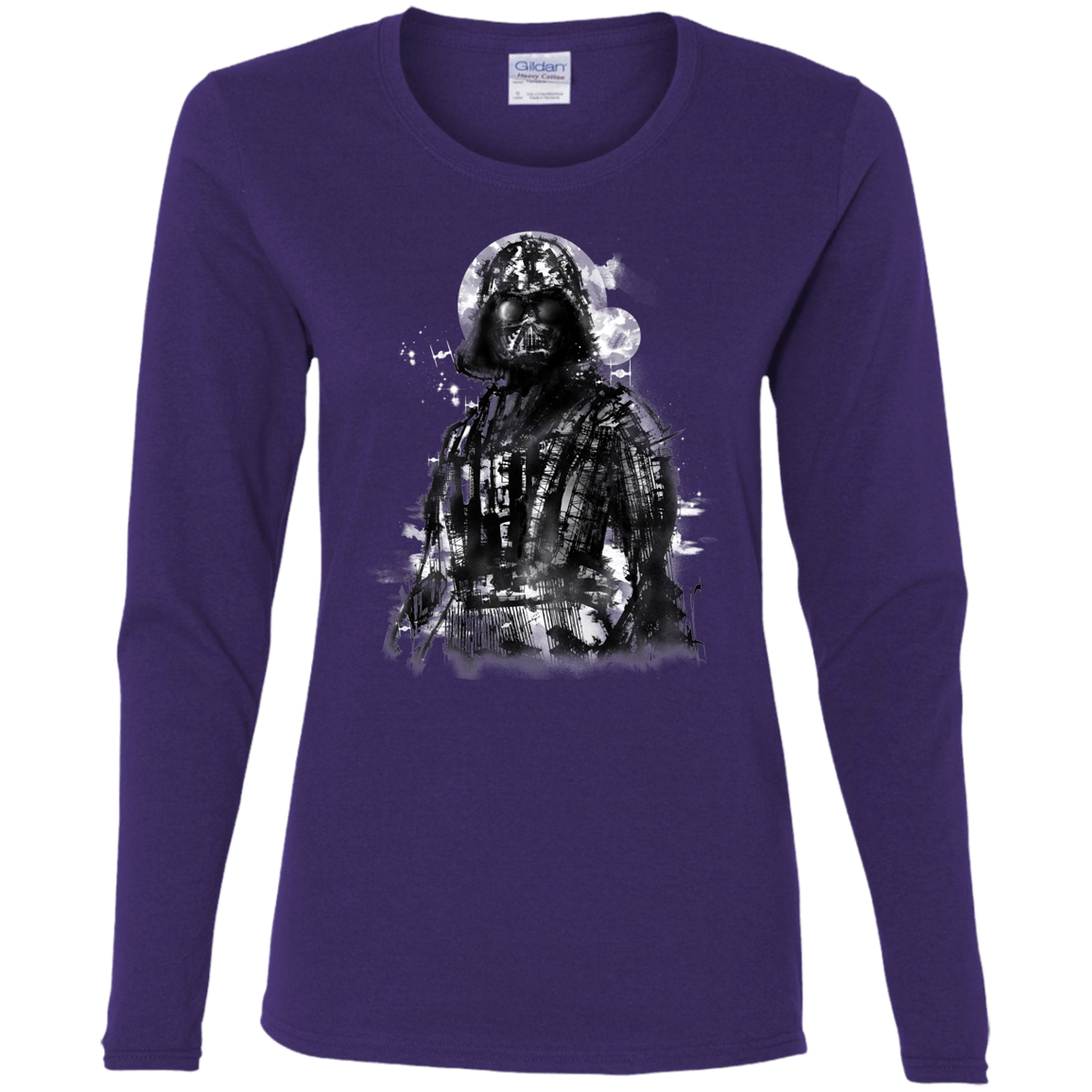 Darth Bot Women's Long Sleeve T-Shirt