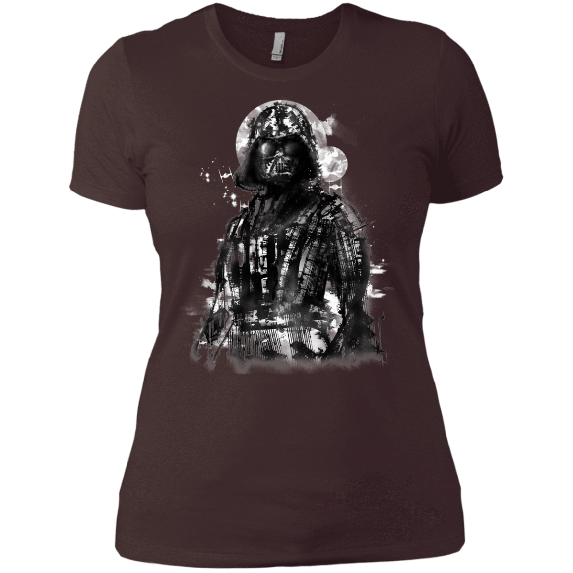T-Shirts Dark Chocolate / X-Small Darth Bot Women's Premium T-Shirt