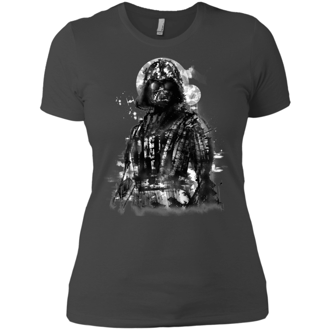 T-Shirts Heavy Metal / X-Small Darth Bot Women's Premium T-Shirt