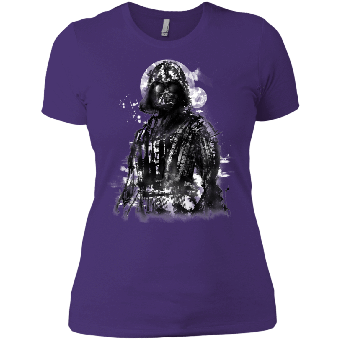 T-Shirts Purple Rush/ / X-Small Darth Bot Women's Premium T-Shirt