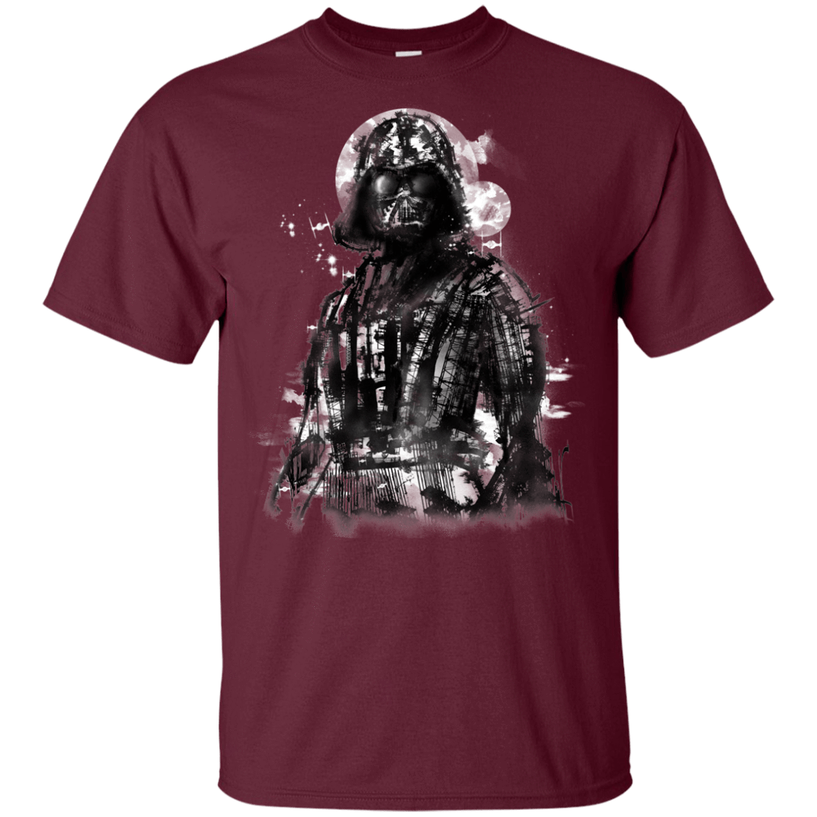 T-Shirts Maroon / YXS Darth Bot Youth T-Shirt