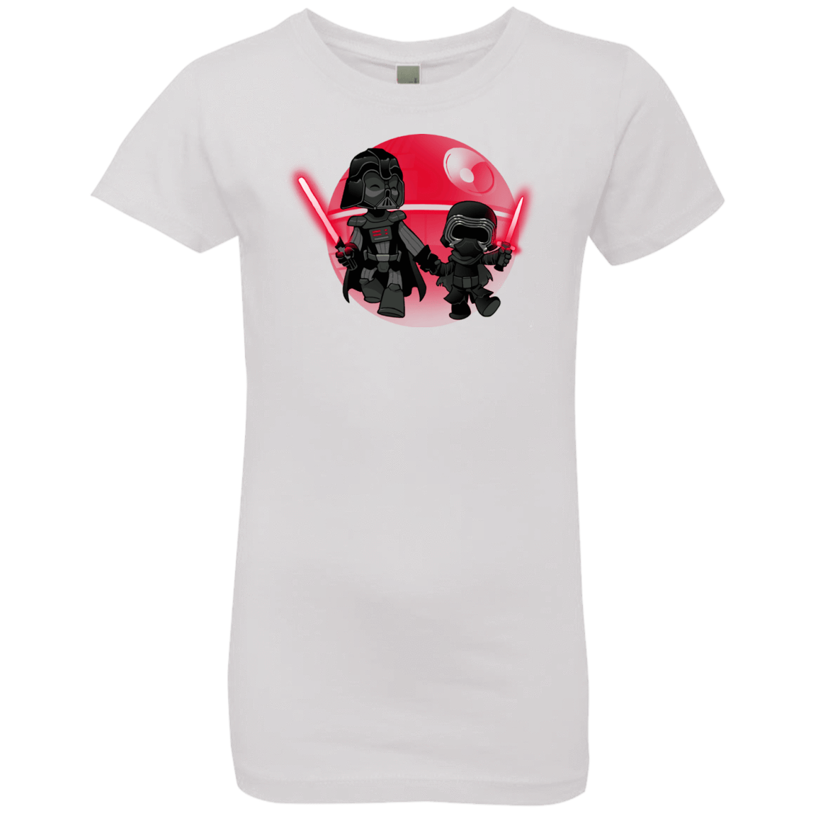 T-Shirts White / YXS Darth Grandpa Girls Premium T-Shirt