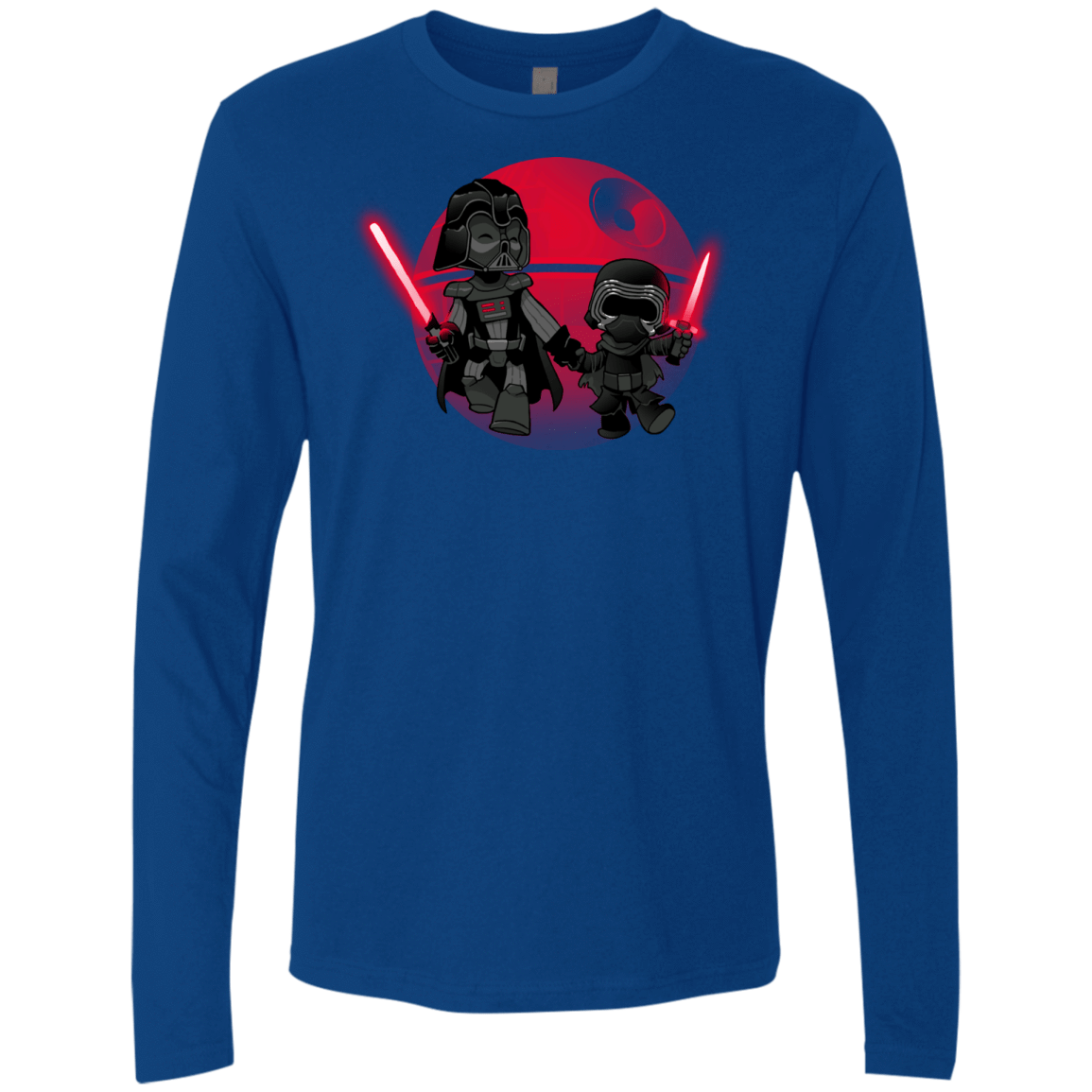 T-Shirts Royal / Small Darth Grandpa Men's Premium Long Sleeve