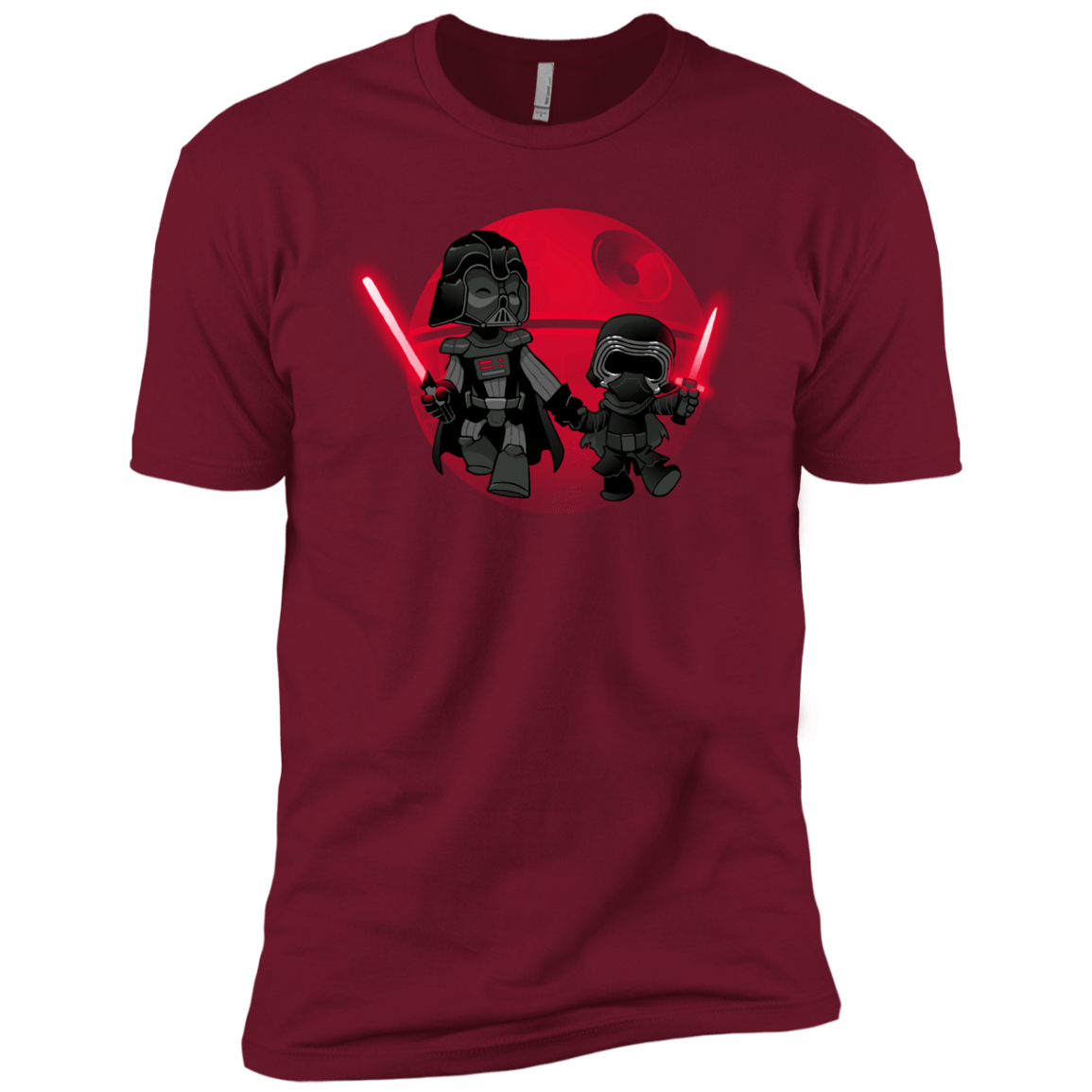 T-Shirts Cardinal / X-Small Darth Grandpa Men's Premium T-Shirt