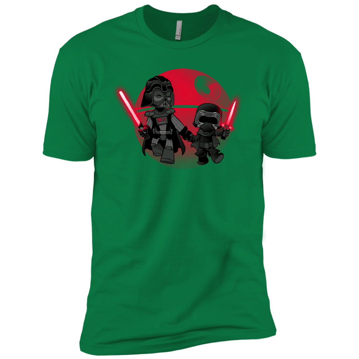T-Shirts Kelly Green / X-Small Darth Grandpa Men's Premium T-Shirt