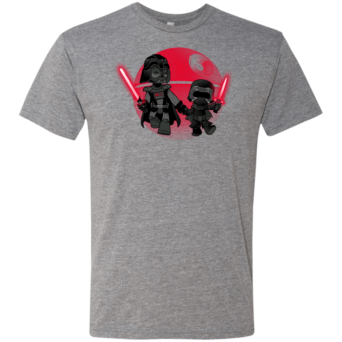 T-Shirts Premium Heather / Small Darth Grandpa Men's Triblend T-Shirt