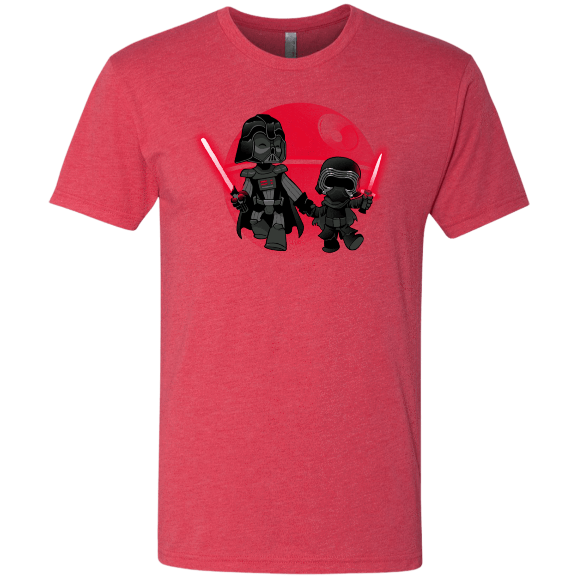 T-Shirts Vintage Red / Small Darth Grandpa Men's Triblend T-Shirt
