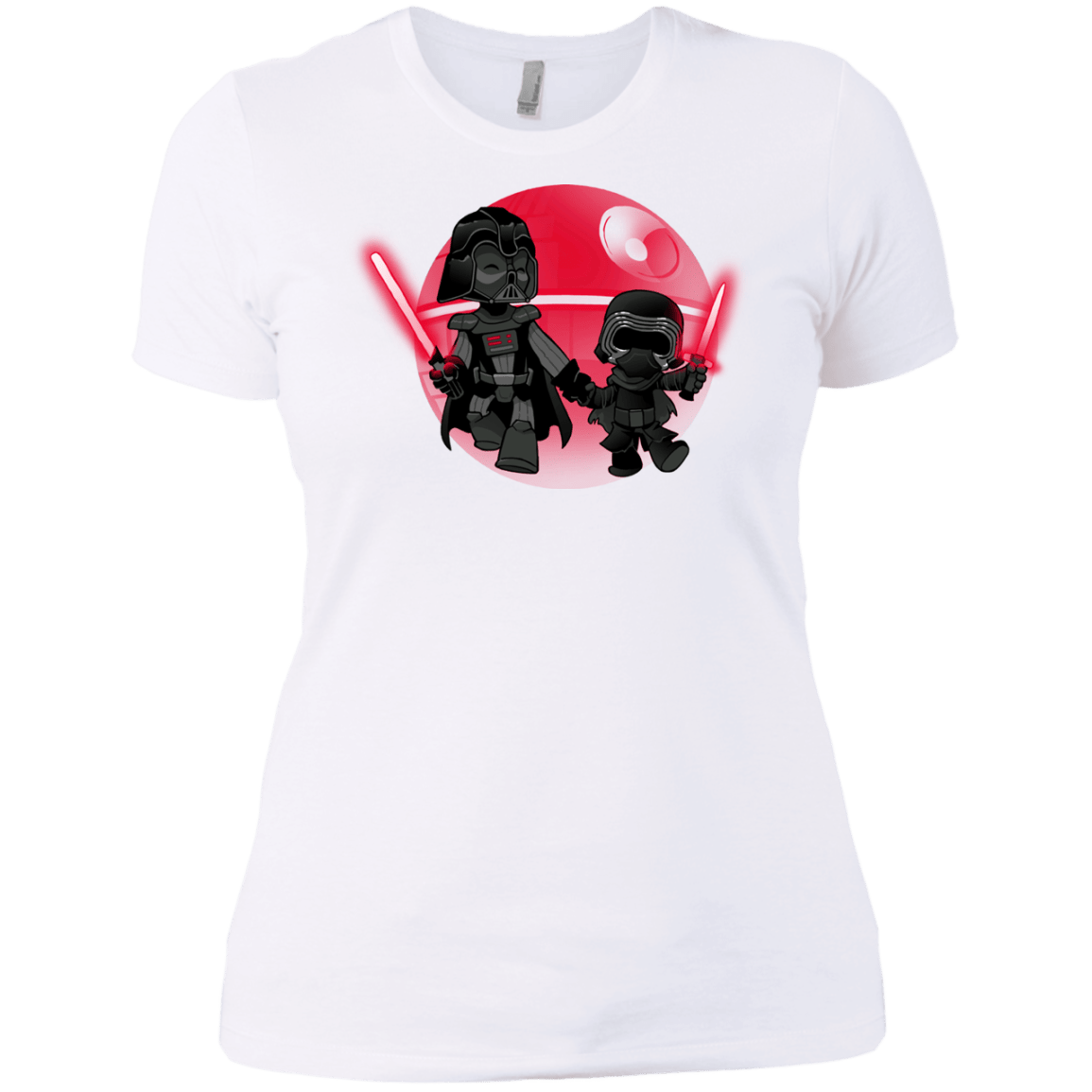 T-Shirts White / X-Small Darth Grandpa Women's Premium T-Shirt