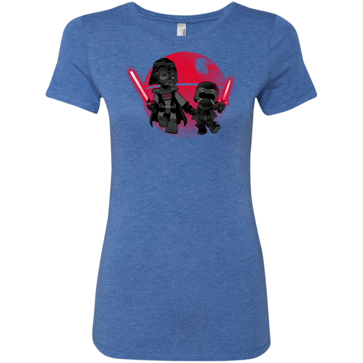 T-Shirts Vintage Royal / Small Darth Grandpa Women's Triblend T-Shirt