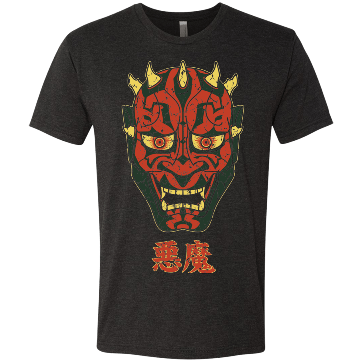 T-Shirts Vintage Black / Small Darth Hannya Men's Triblend T-Shirt