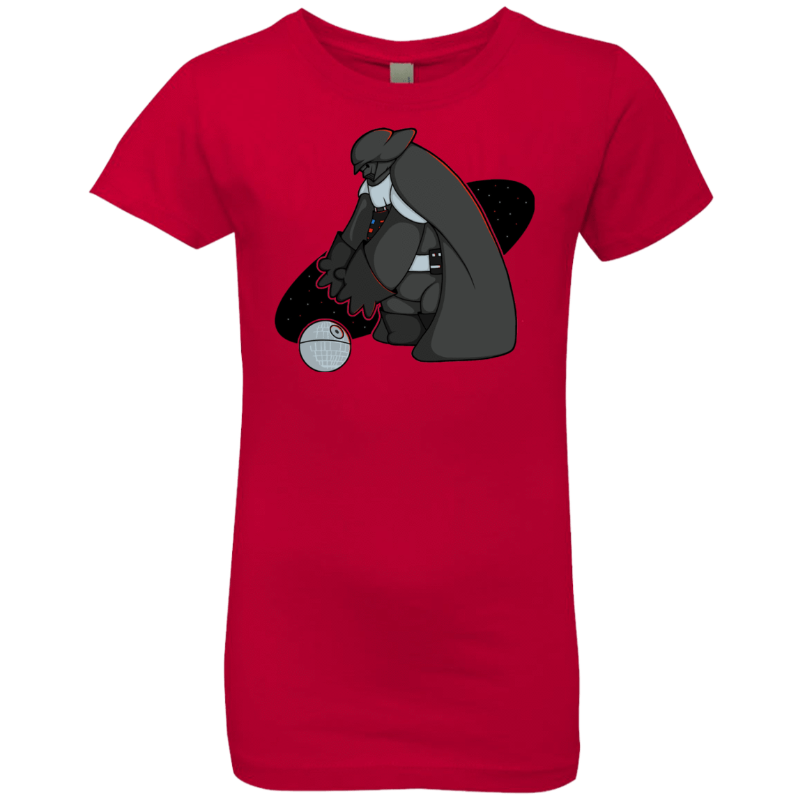 T-Shirts Red / YXS Darth Hero Sith Girls Premium T-Shirt