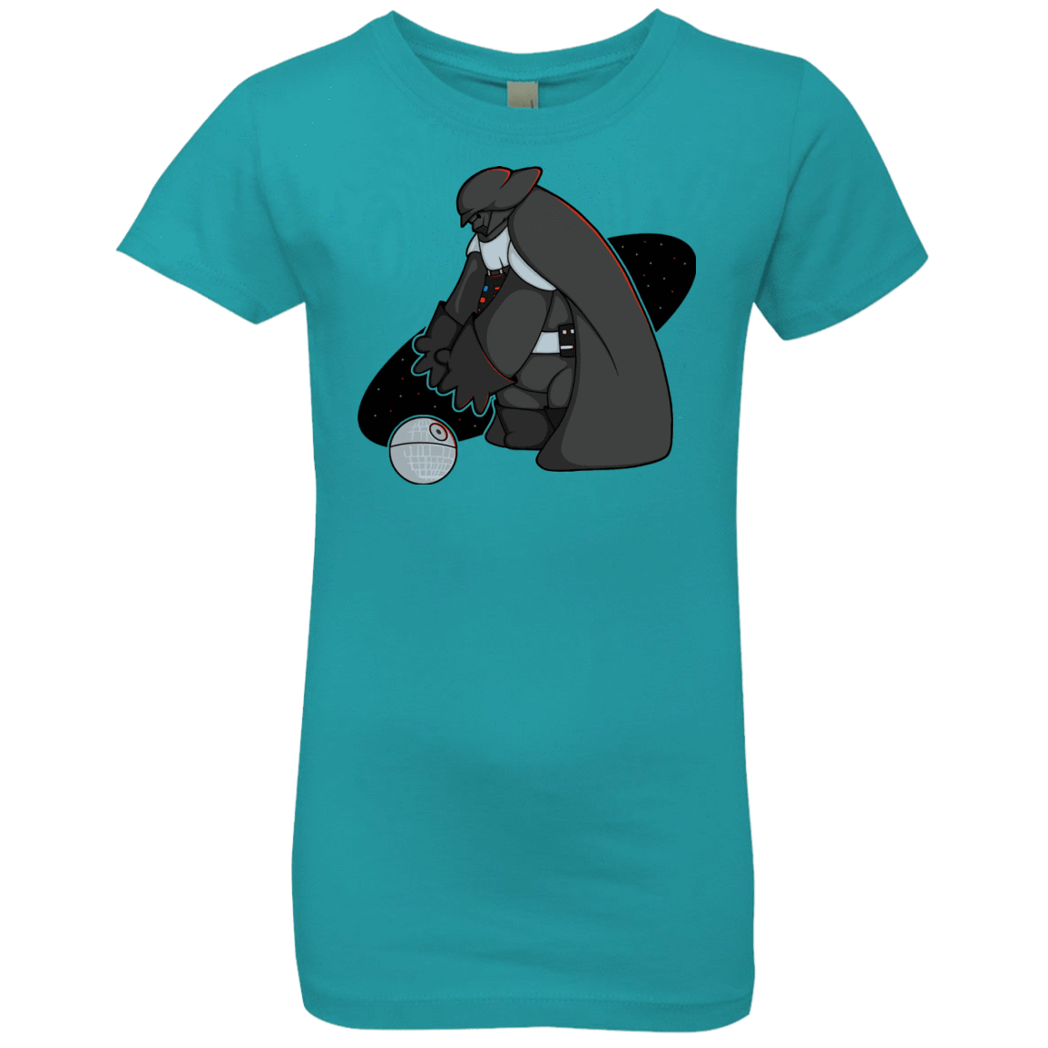 T-Shirts Tahiti Blue / YXS Darth Hero Sith Girls Premium T-Shirt