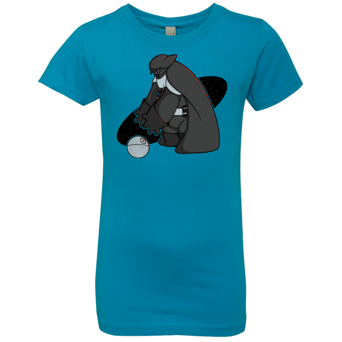 T-Shirts Turquoise / YXS Darth Hero Sith Girls Premium T-Shirt