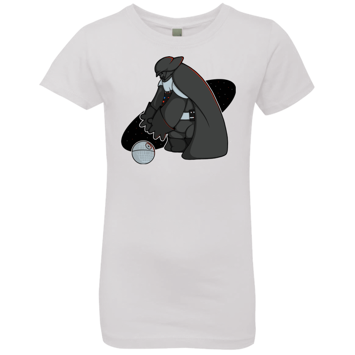 T-Shirts White / YXS Darth Hero Sith Girls Premium T-Shirt