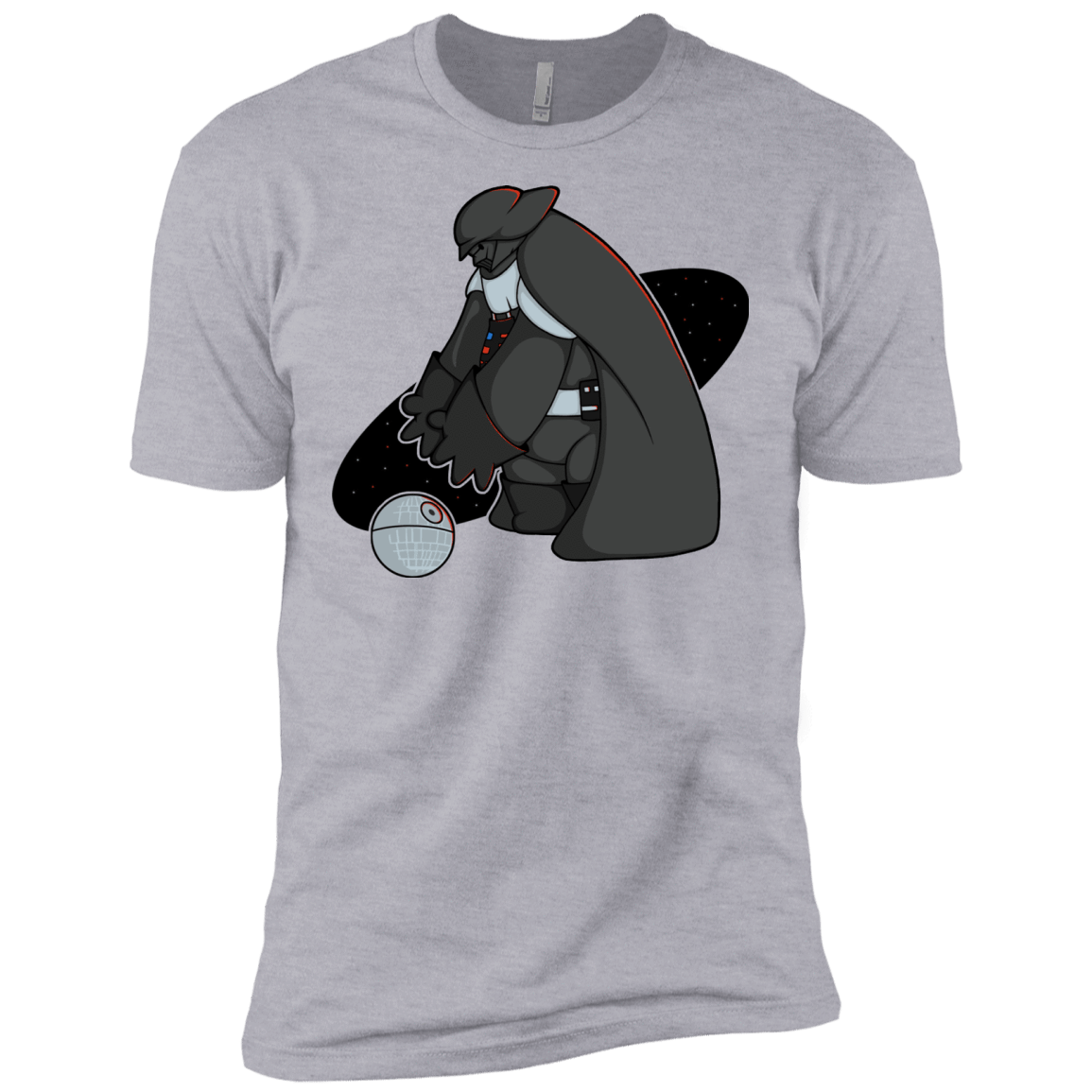 T-Shirts Heather Grey / X-Small Darth Hero Sith Men's Premium T-Shirt