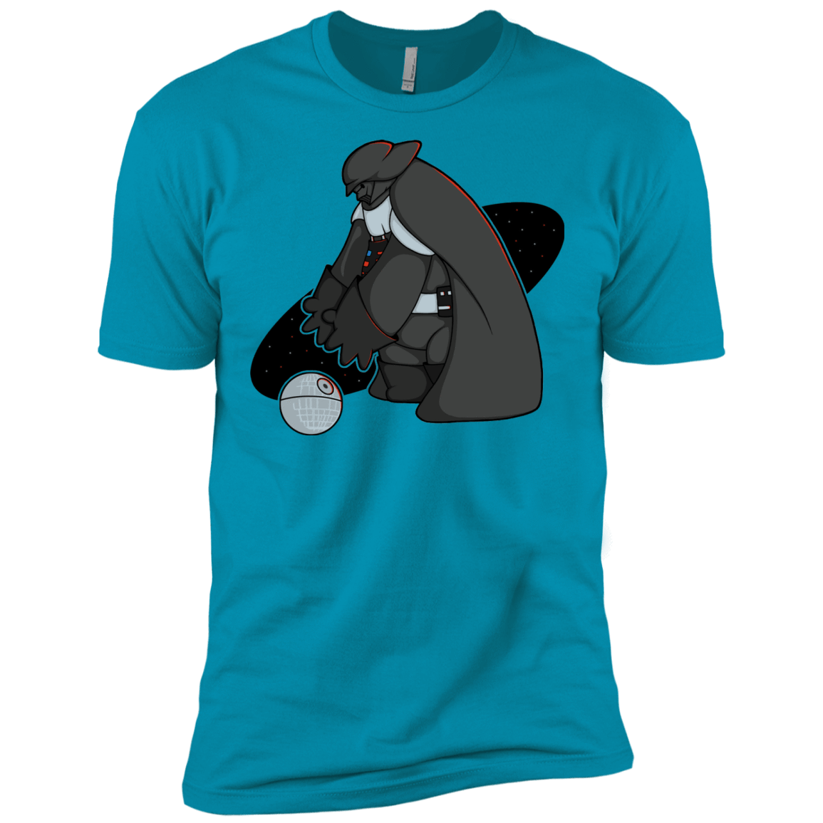 T-Shirts Turquoise / X-Small Darth Hero Sith Men's Premium T-Shirt