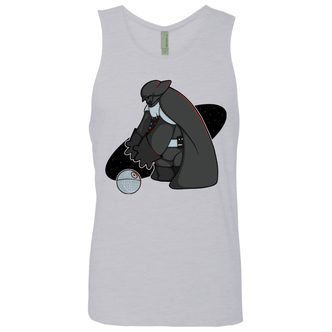 T-Shirts Heather Grey / Small Darth Hero Sith Men's Premium Tank Top