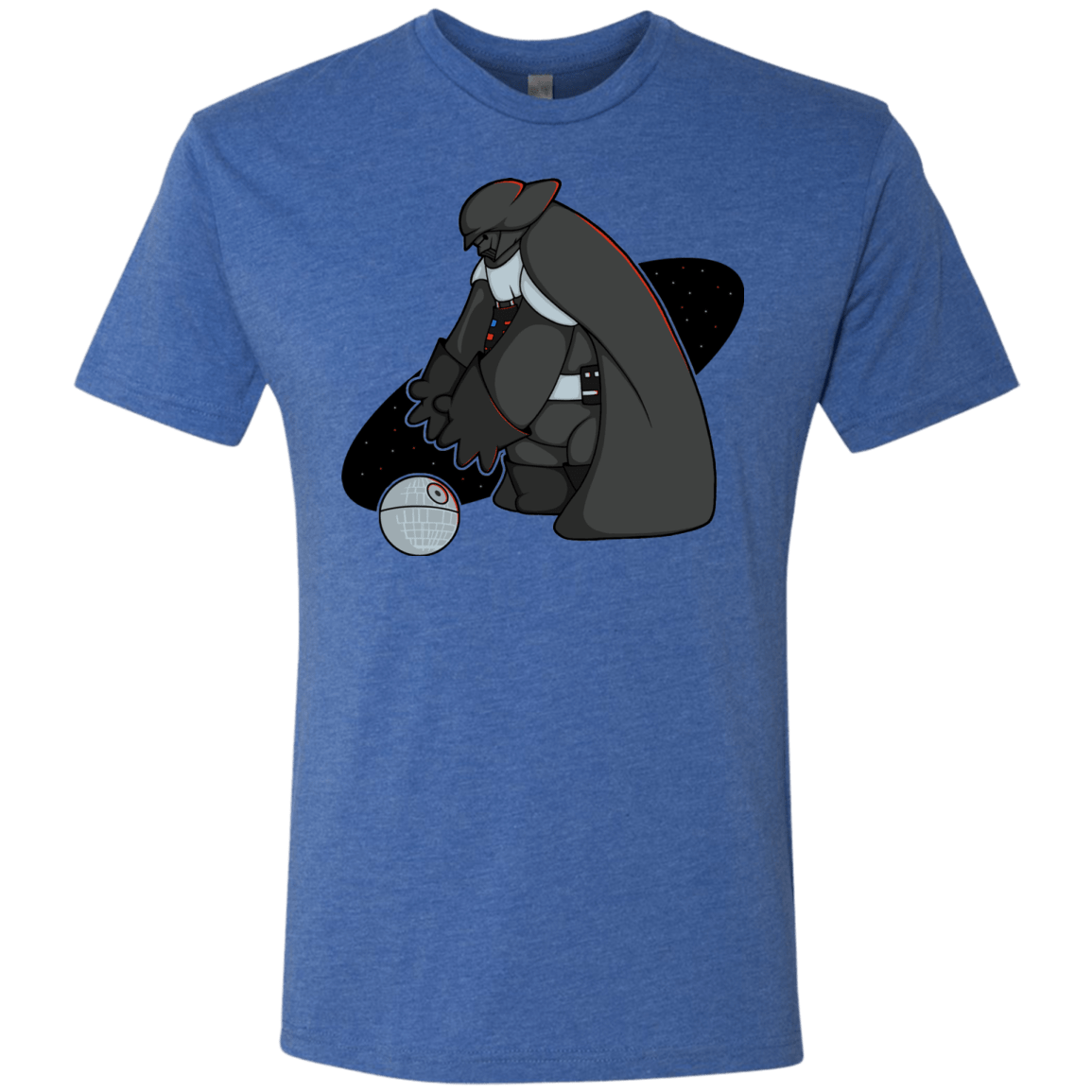 T-Shirts Vintage Royal / Small Darth Hero Sith Men's Triblend T-Shirt