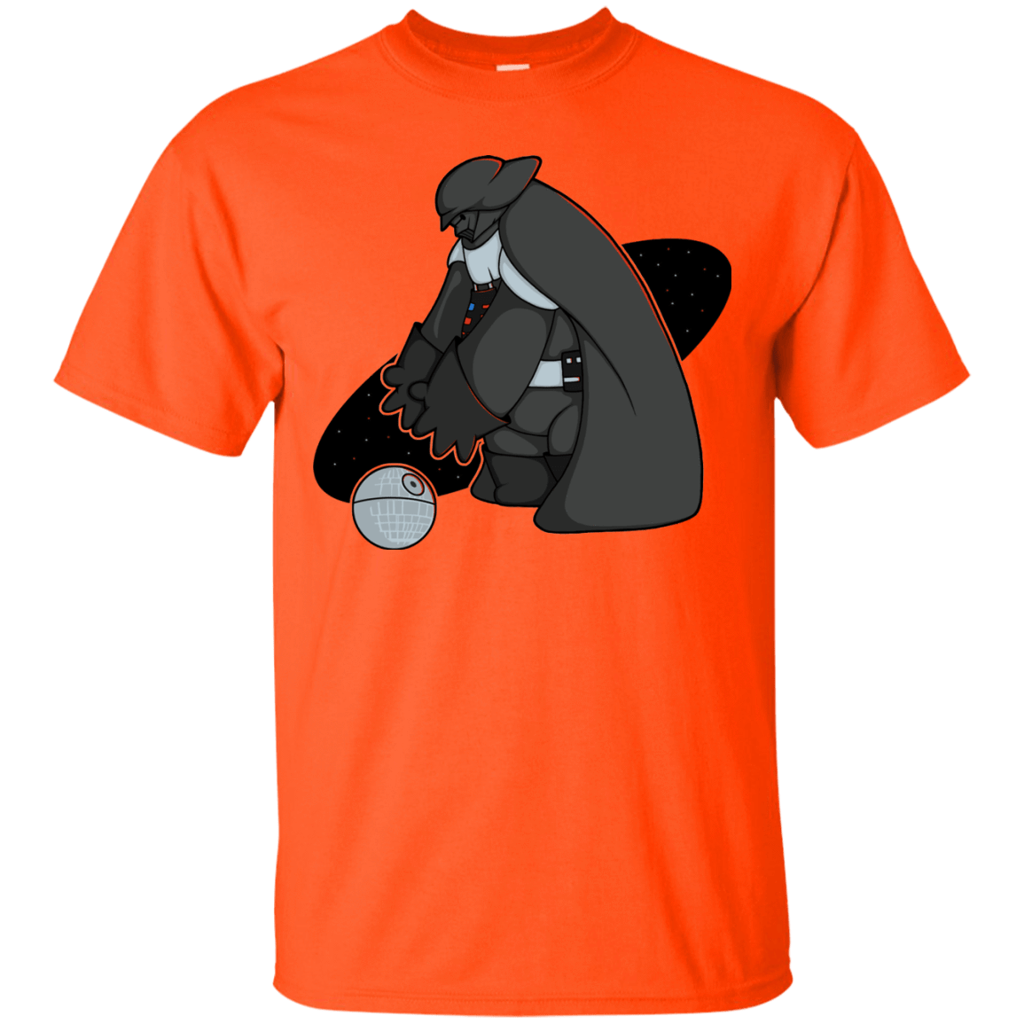 T-Shirts Orange / Small Darth Hero Sith T-Shirt