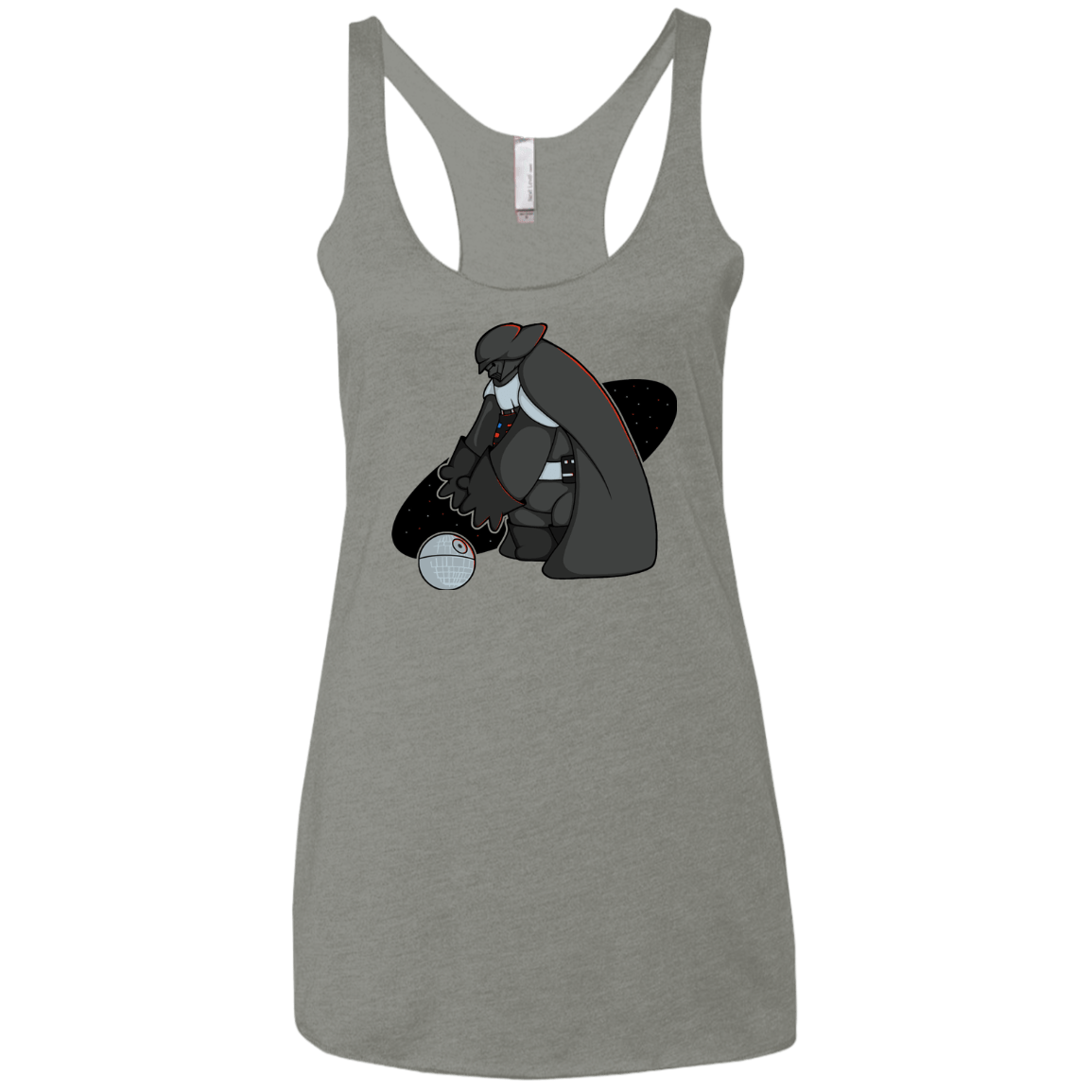 T-Shirts Venetian Grey / X-Small Darth Hero Sith Women's Triblend Racerback Tank