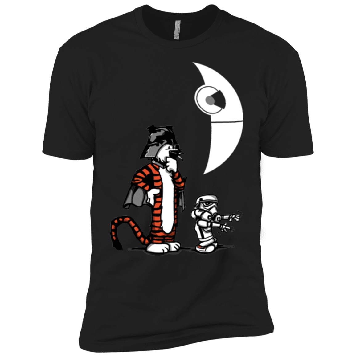 T-Shirts Black / YXS Darth Hobbes & Calvin Trooper Boys Premium T-Shirt
