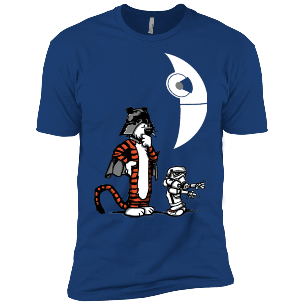 T-Shirts Royal / YXS Darth Hobbes & Calvin Trooper Boys Premium T-Shirt
