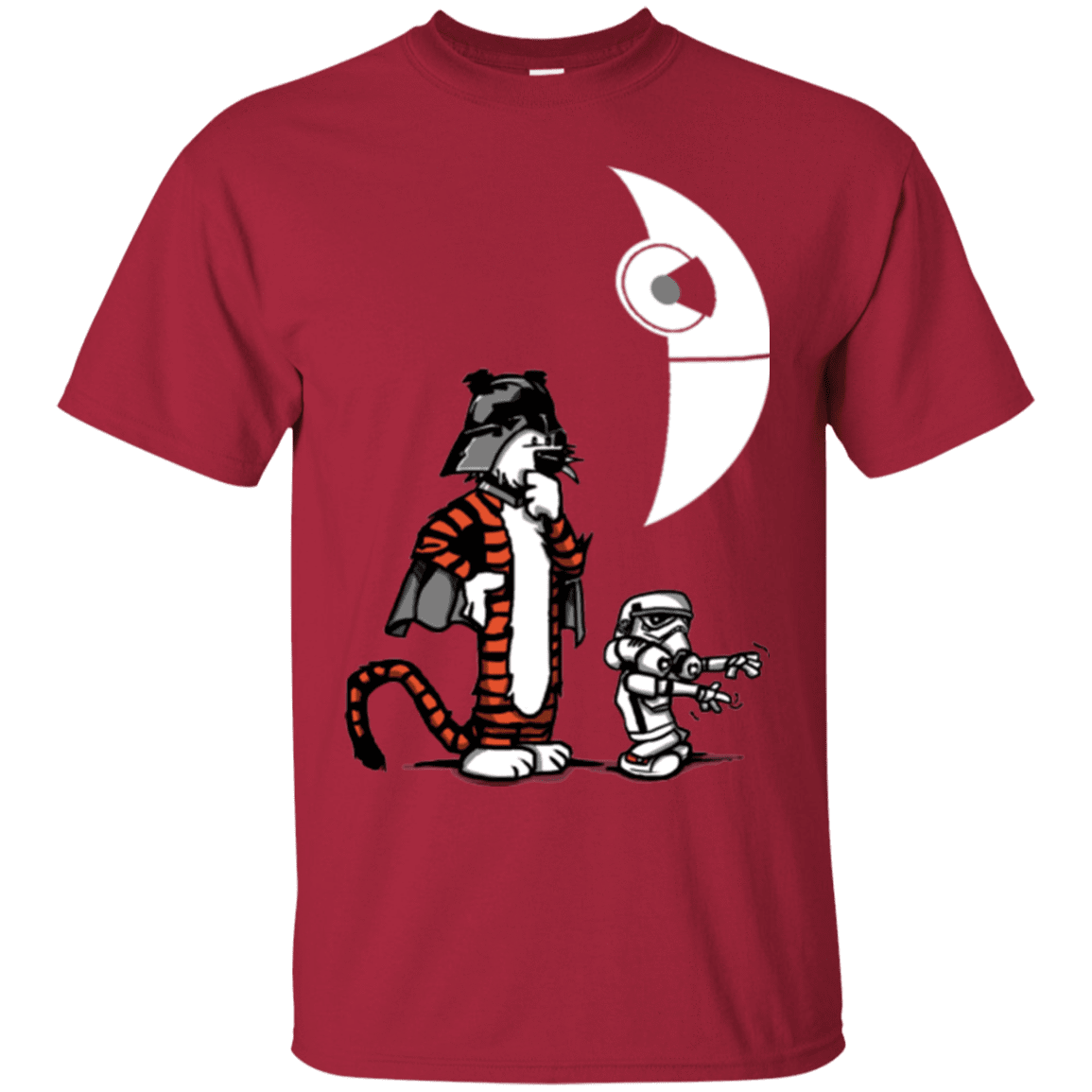 T-Shirts Cardinal / Small Darth Hobbes & Calvin Trooper T-Shirt