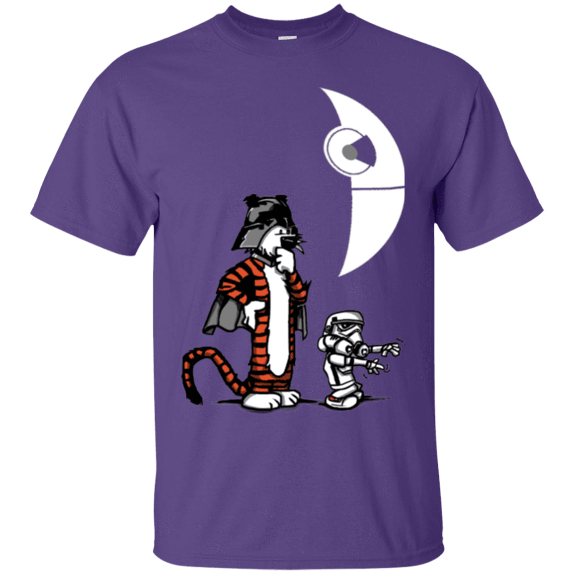 T-Shirts Purple / Small Darth Hobbes & Calvin Trooper T-Shirt