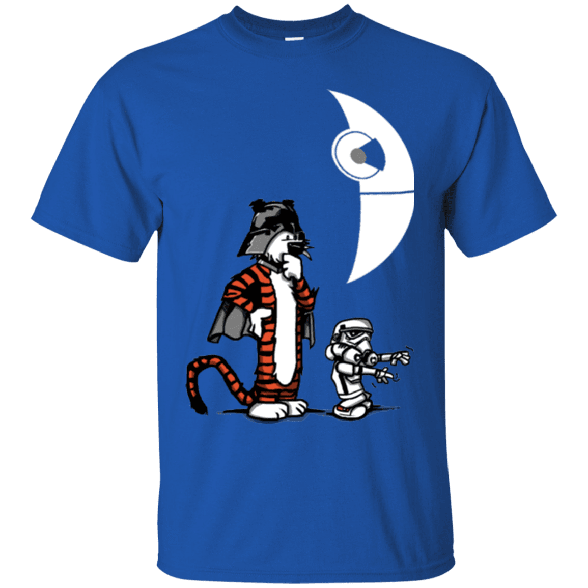 T-Shirts Royal / Small Darth Hobbes & Calvin Trooper T-Shirt