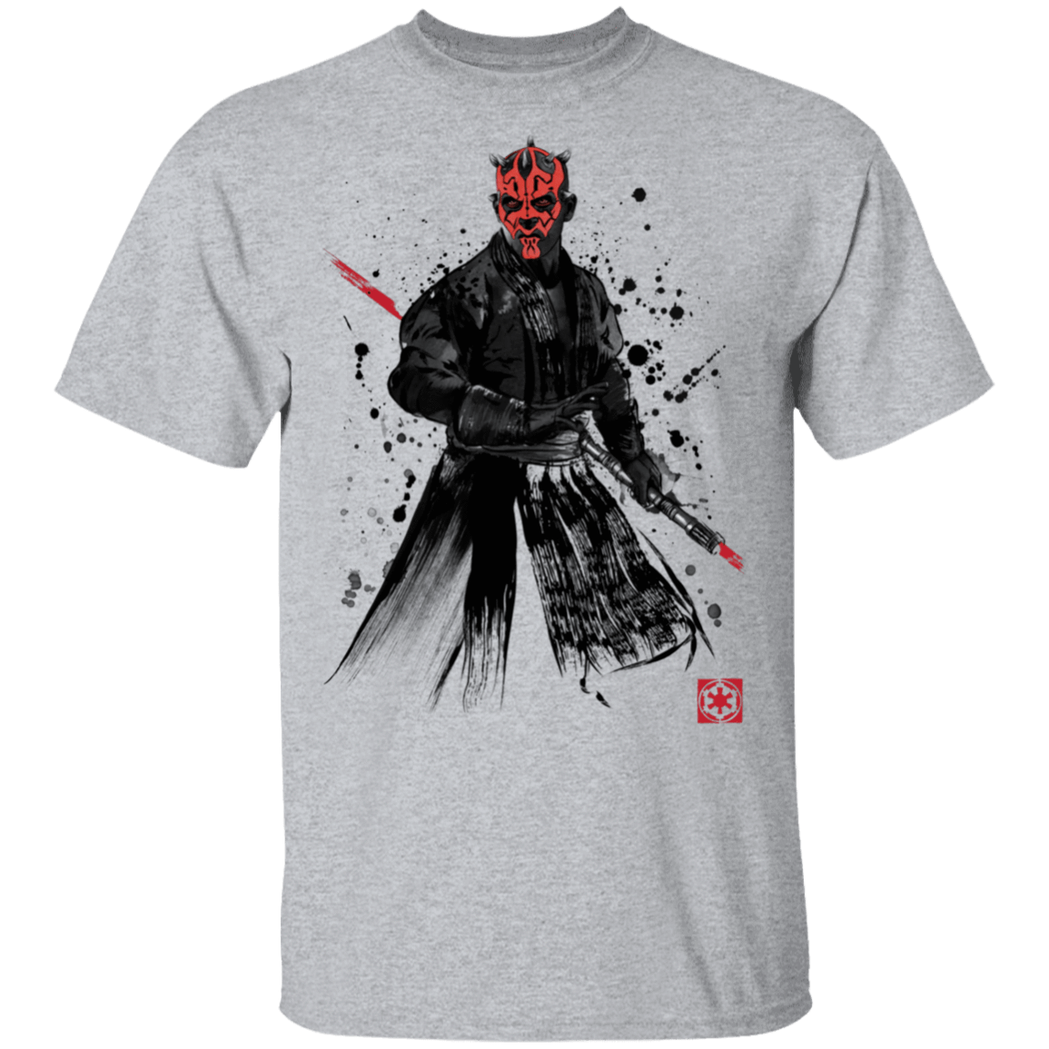 T-Shirts Sport Grey / S Darth Lord Sumi-E T-Shirt