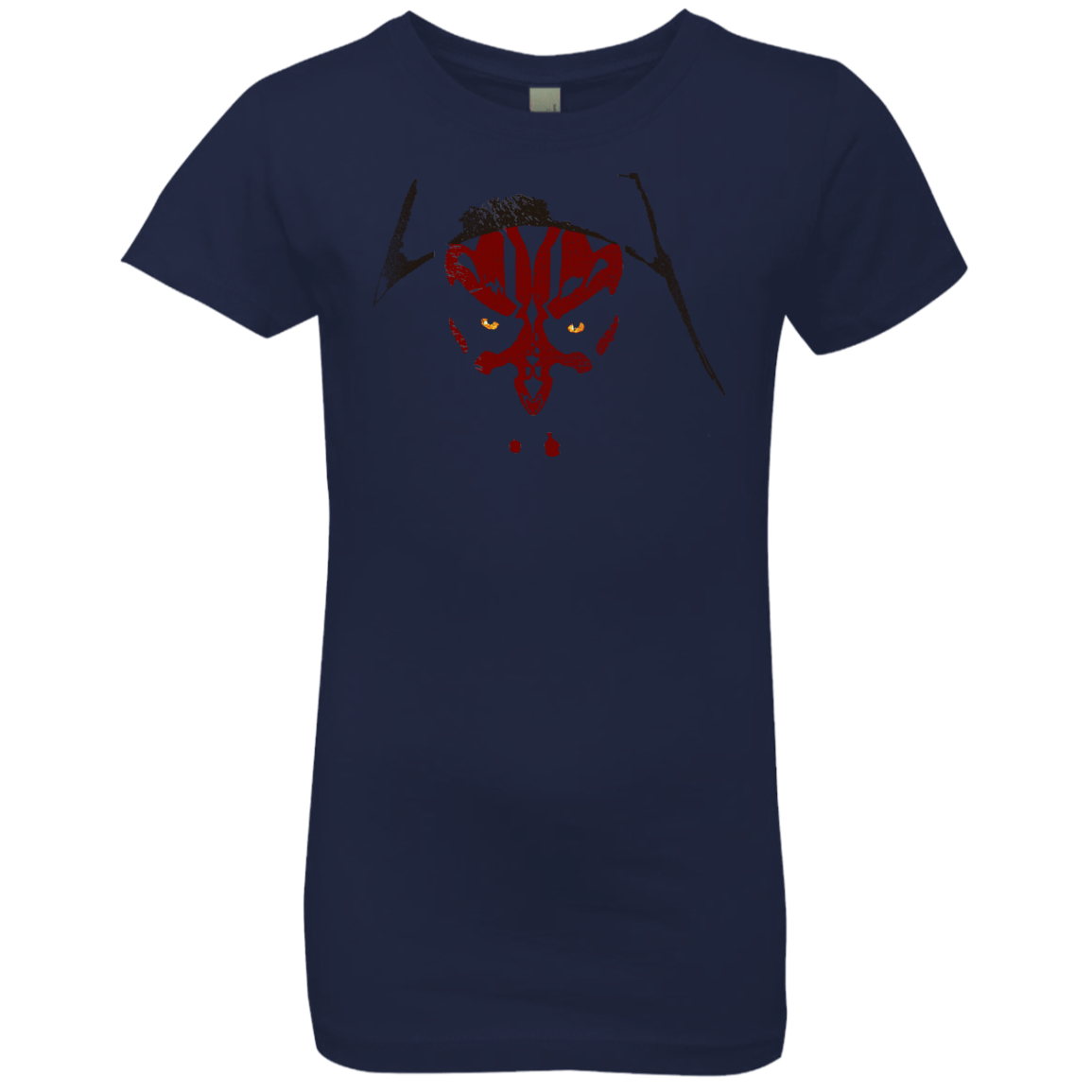 T-Shirts Midnight Navy / YXS Darth M Girls Premium T-Shirt