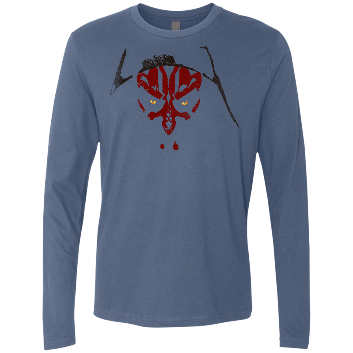 T-Shirts Indigo / S Darth M Men's Premium Long Sleeve