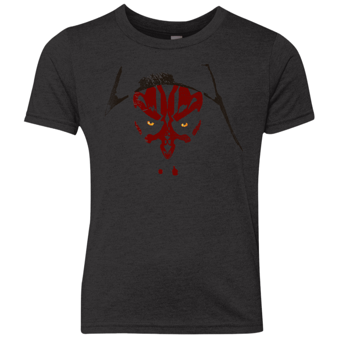T-Shirts Vintage Black / YXS Darth M Youth Triblend T-Shirt