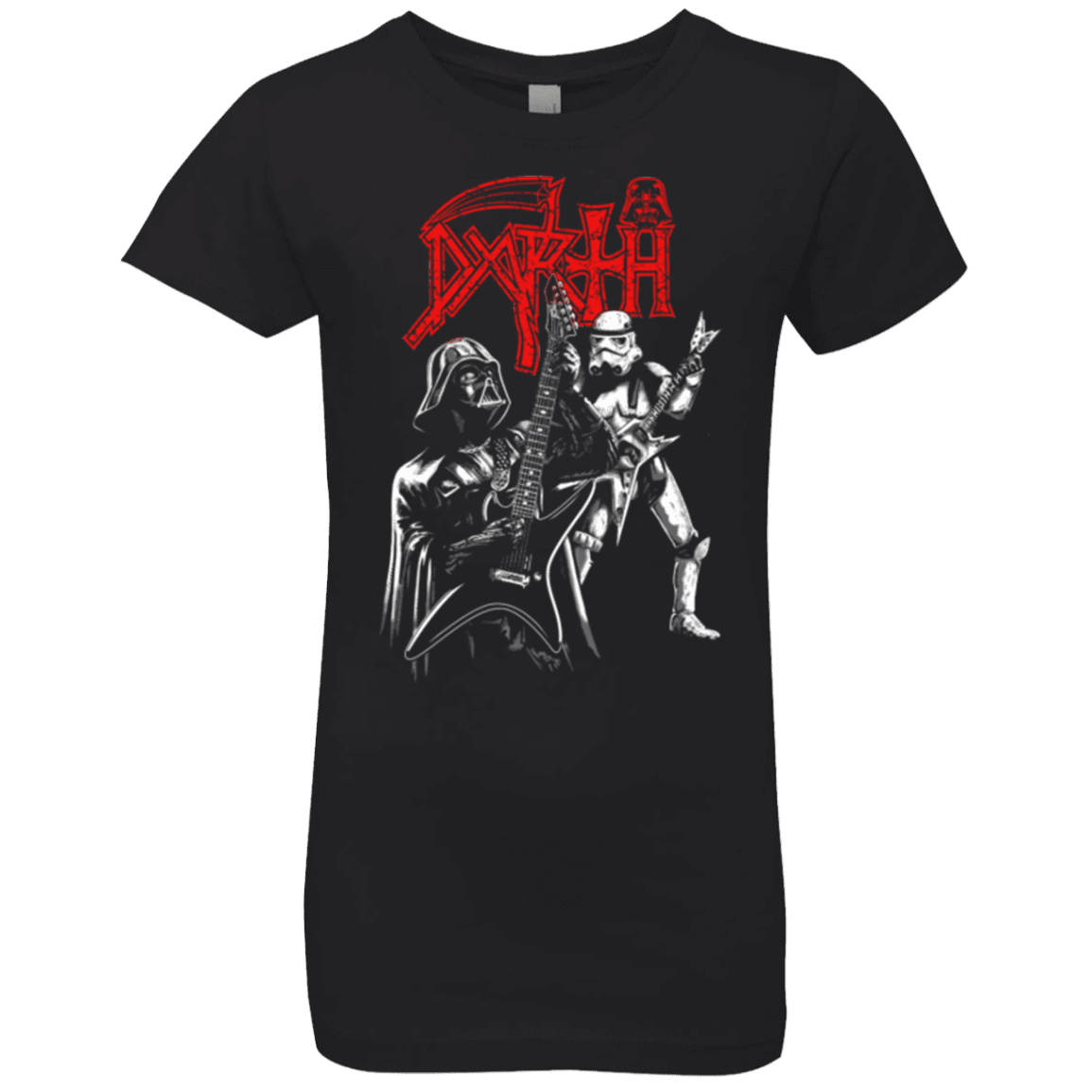 T-Shirts Black / YXS DARTH METAL Girls Premium T-Shirt