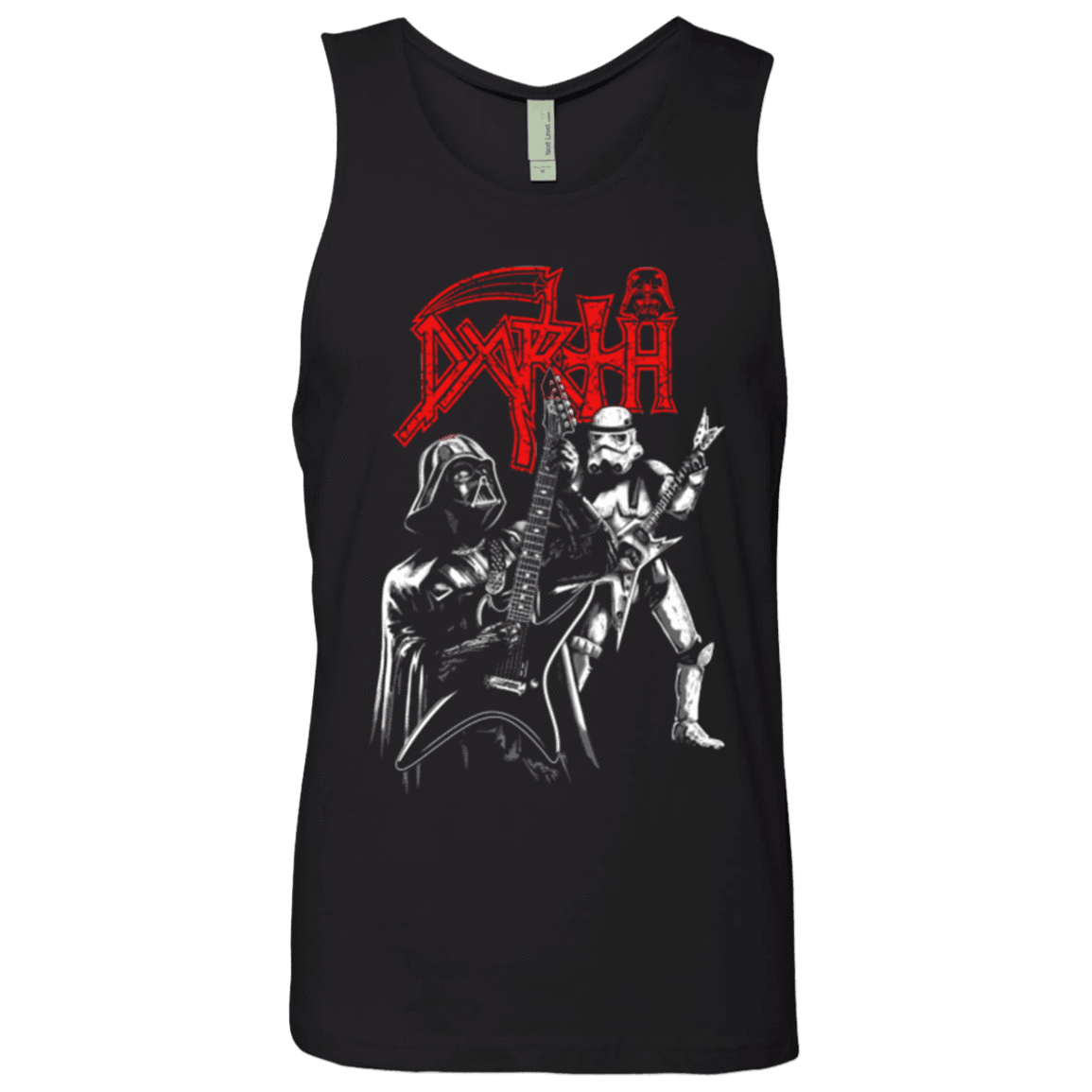 T-Shirts Black / Small DARTH METAL Men's Premium Tank Top