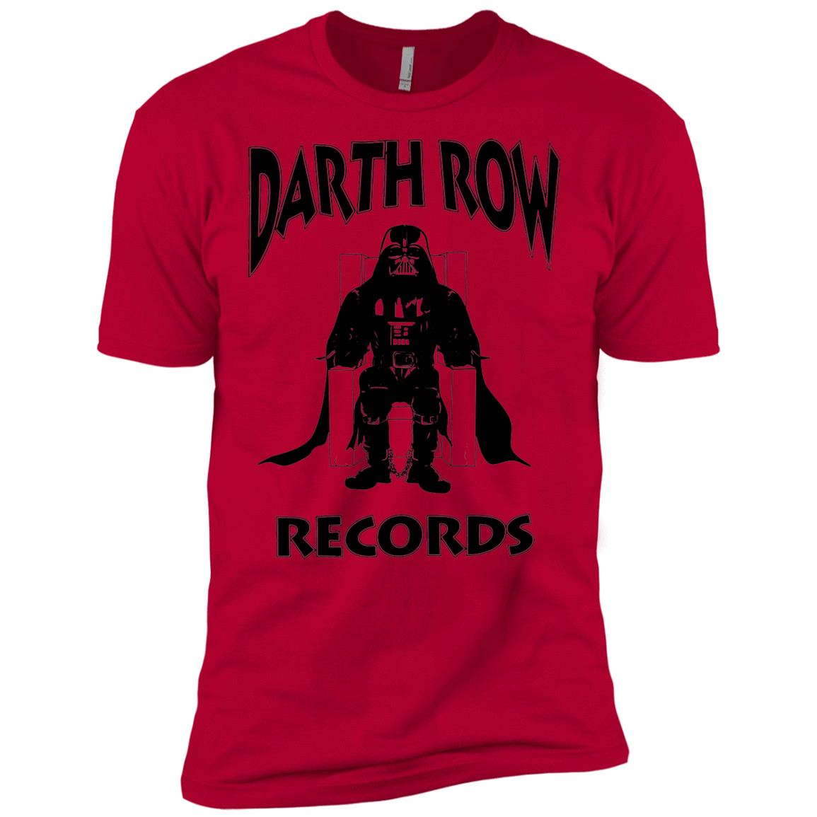 T-Shirts Red / X-Small Darth Row Records Men's Premium T-Shirt