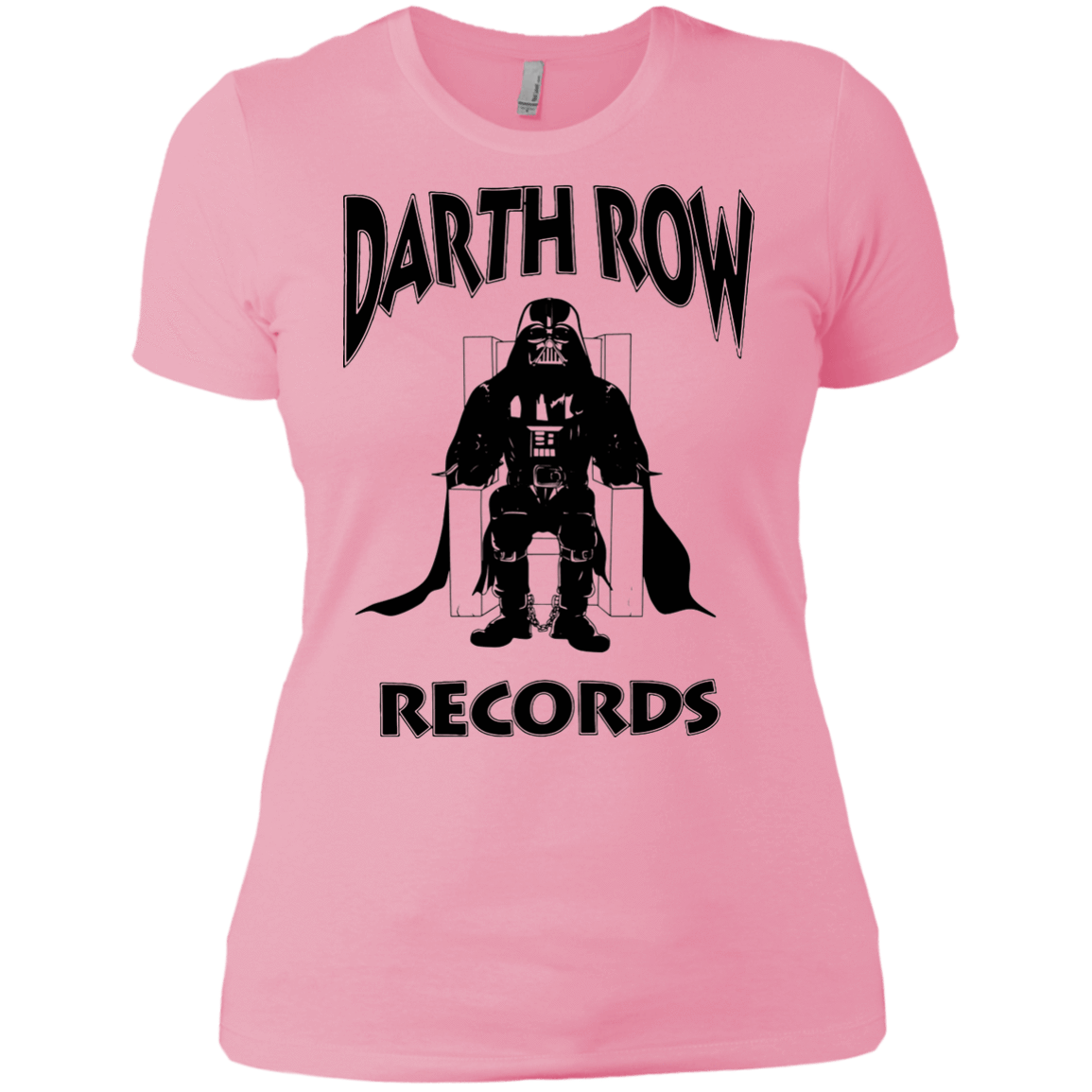 T-Shirts Light Pink / X-Small Darth Row Records Women's Premium T-Shirt