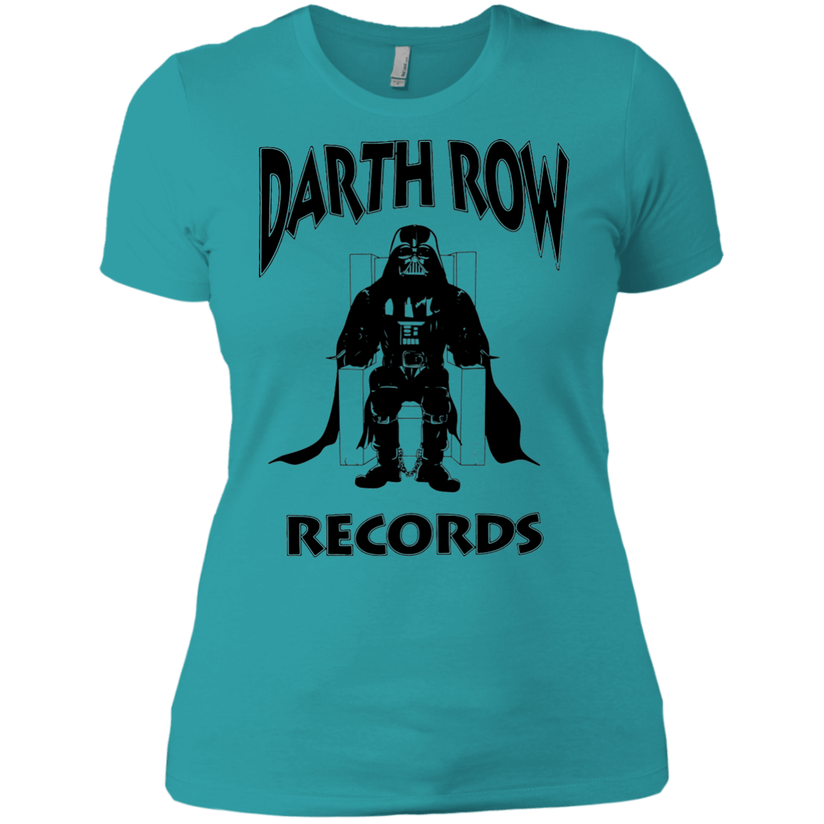 T-Shirts Tahiti Blue / X-Small Darth Row Records Women's Premium T-Shirt