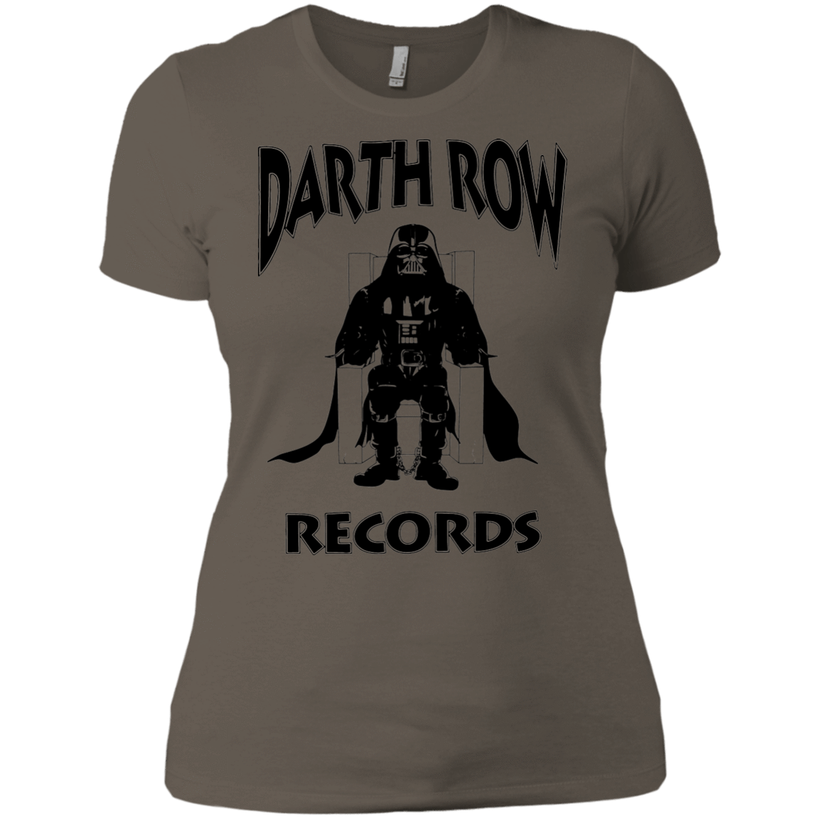 T-Shirts Warm Grey / X-Small Darth Row Records Women's Premium T-Shirt