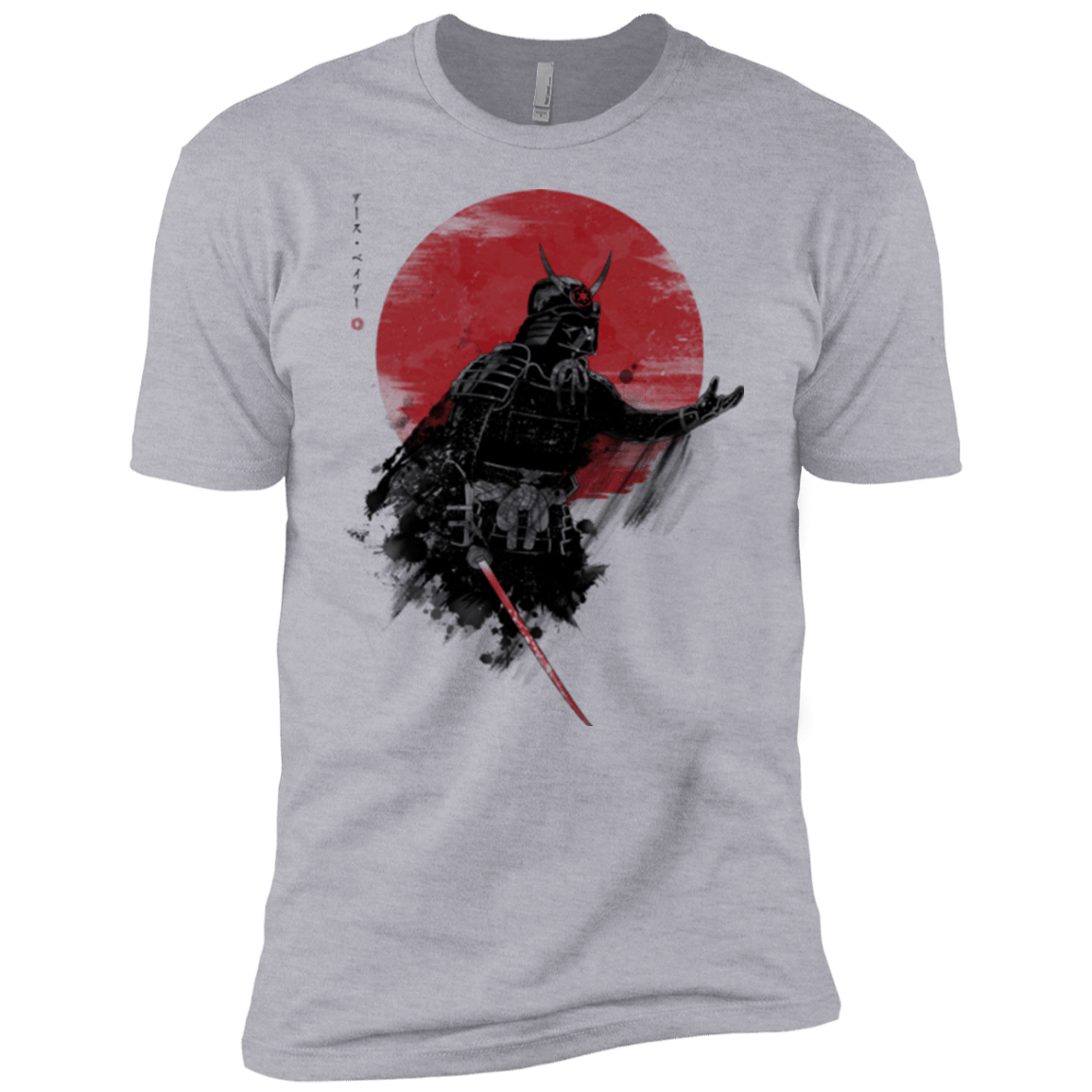 T-Shirts Heather Grey / YXS Darth Samurai Boys Premium T-Shirt
