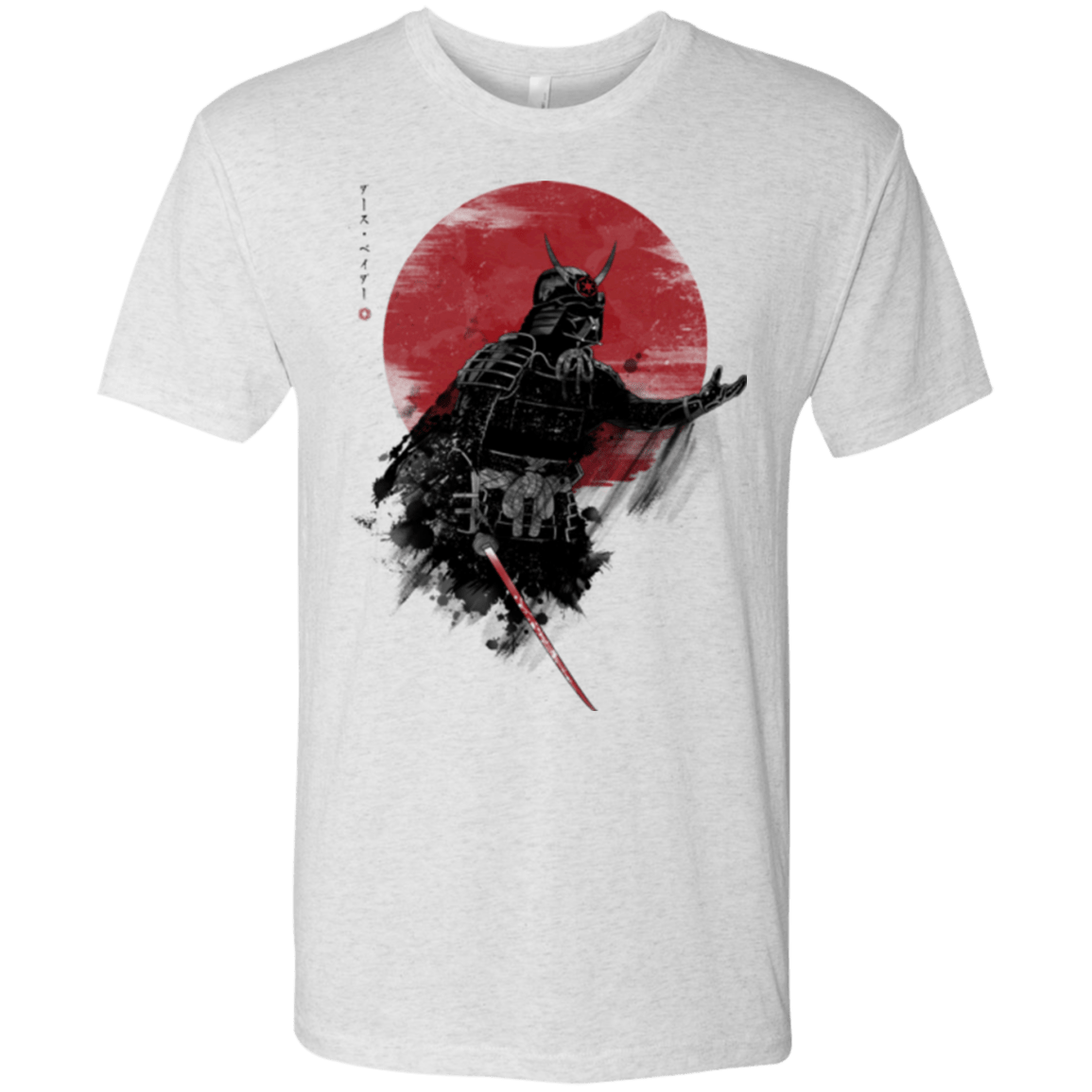 T-Shirts Heather White / Small Darth Samurai Men's Triblend T-Shirt