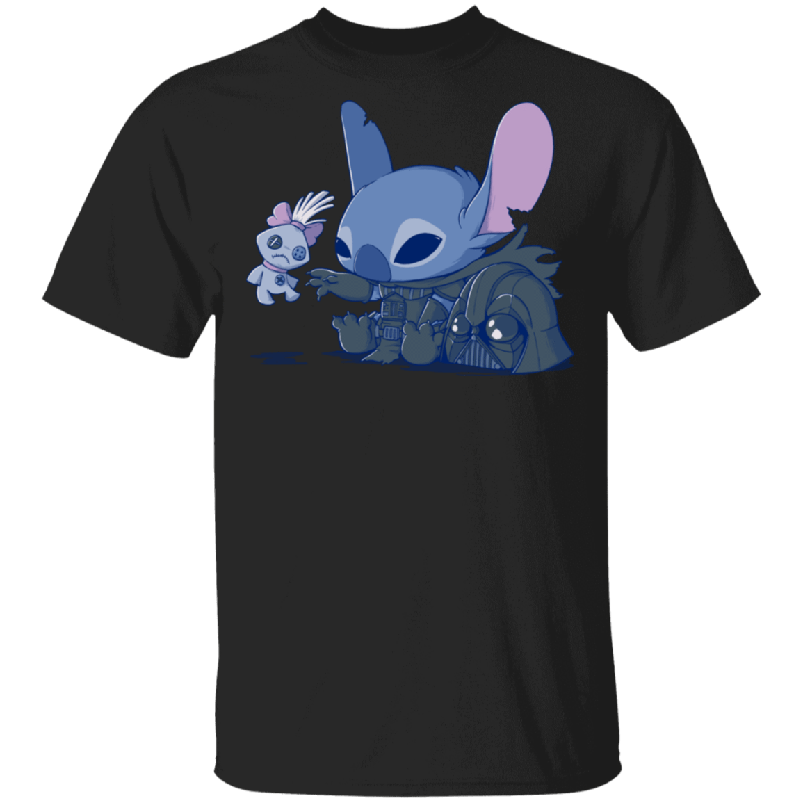 T-Shirts Black / S Darth Stitch T-Shirt