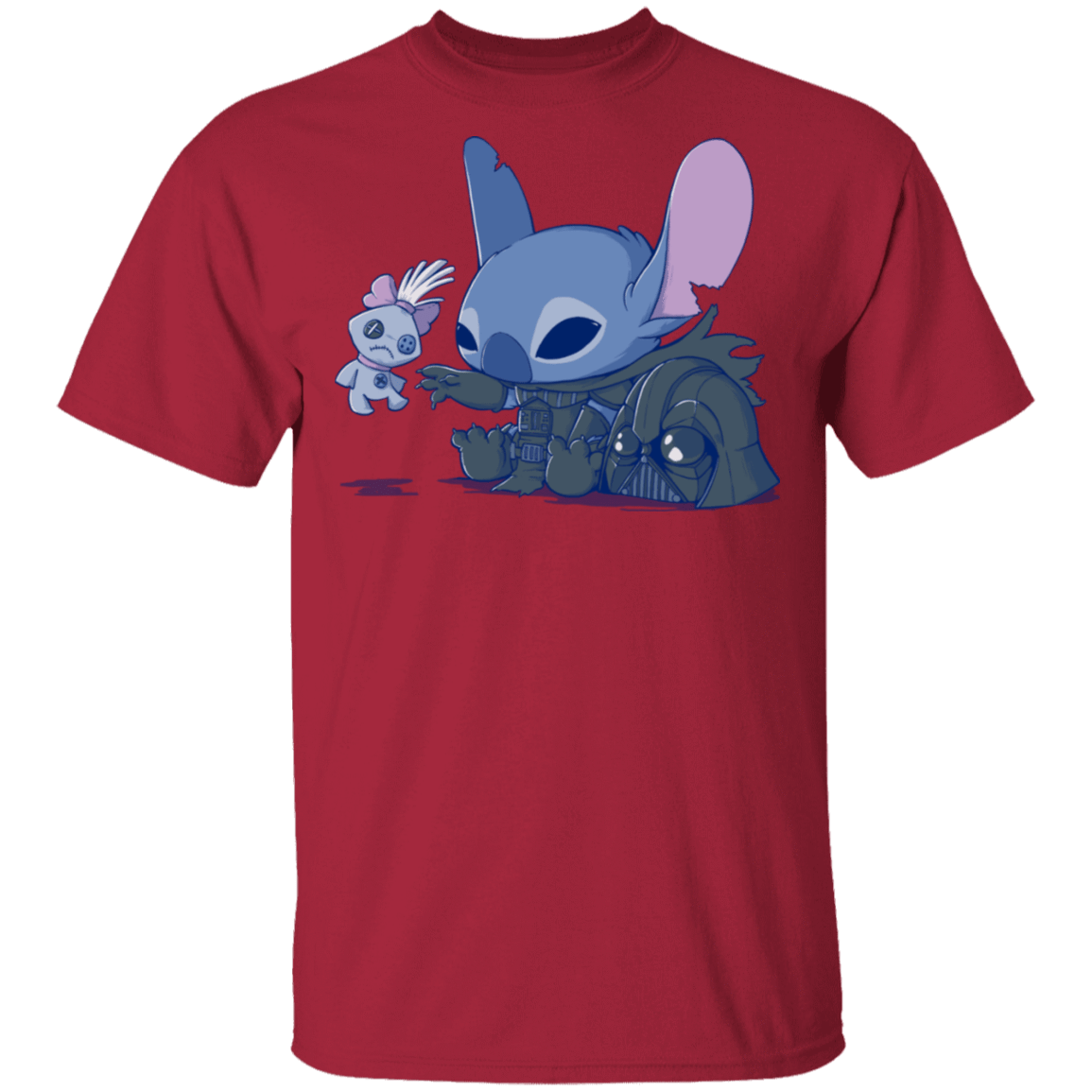 T-Shirts Cardinal / S Darth Stitch T-Shirt