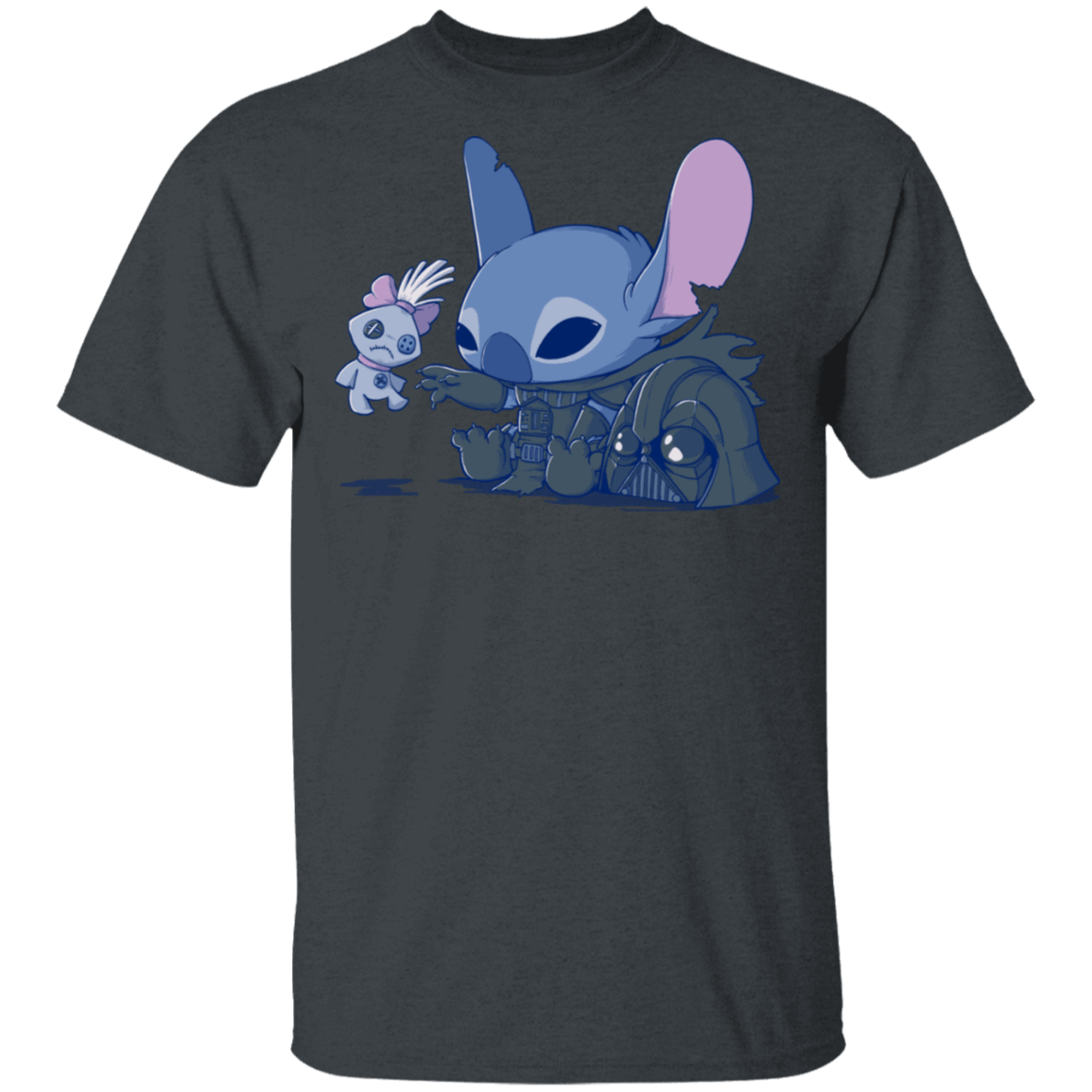 T-Shirts Dark Heather / S Darth Stitch T-Shirt