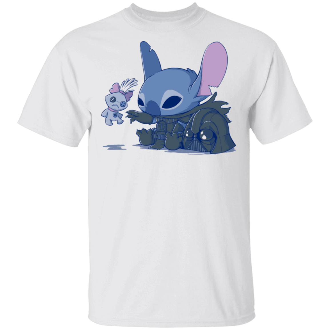 T-Shirts White / S Darth Stitch T-Shirt