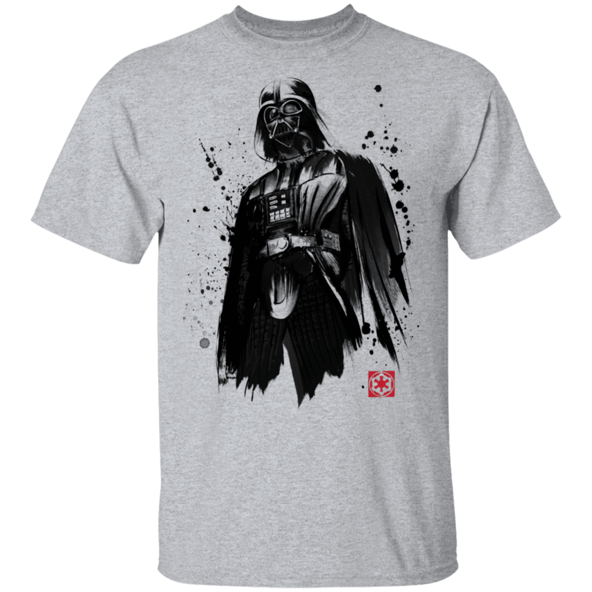T-Shirts Sport Grey / S Darth Sumi-E T-Shirt