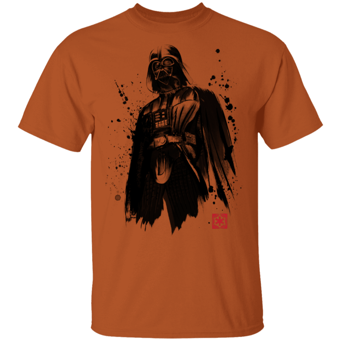 T-Shirts Texas Orange / S Darth Sumi-E T-Shirt