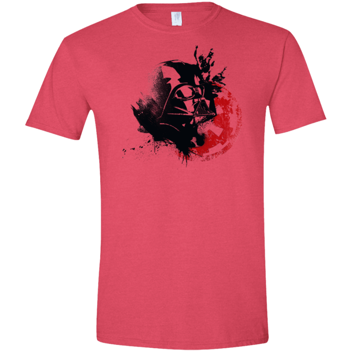 T-Shirts Heather Red / S Darth V Men's Semi-Fitted Softstyle