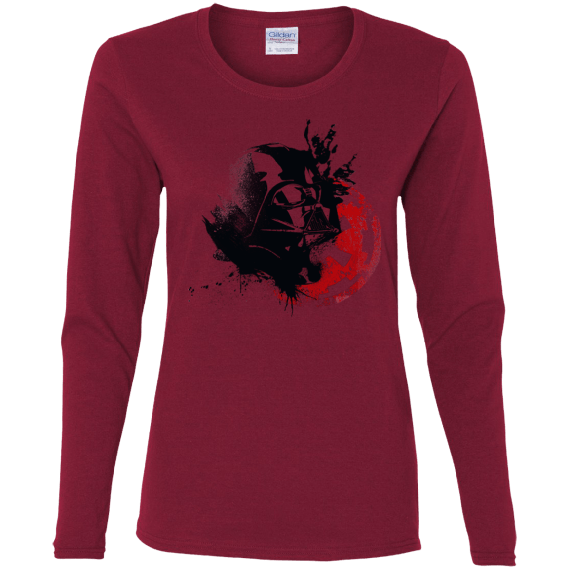 T-Shirts Cardinal / S Darth V Women's Long Sleeve T-Shirt