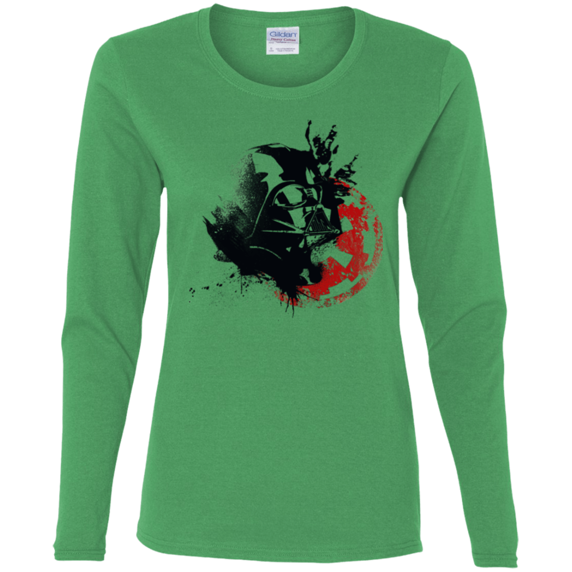 T-Shirts Irish Green / S Darth V Women's Long Sleeve T-Shirt
